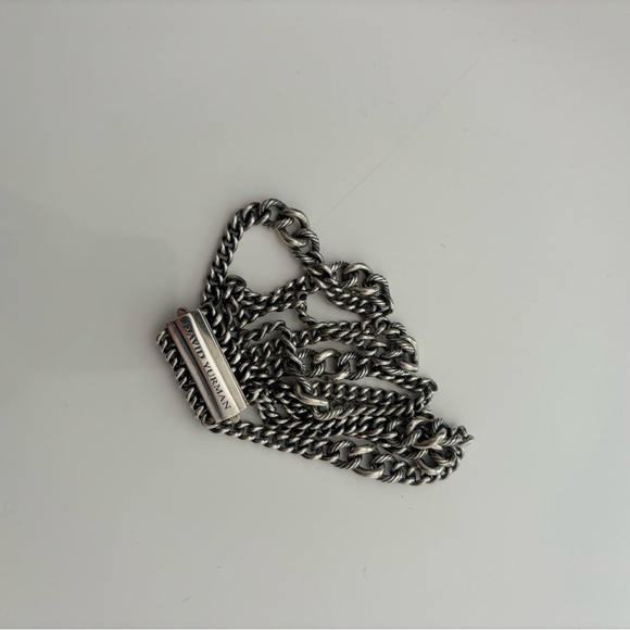 David Yurman Silver Chain Bracelet - Picture 2 of 4